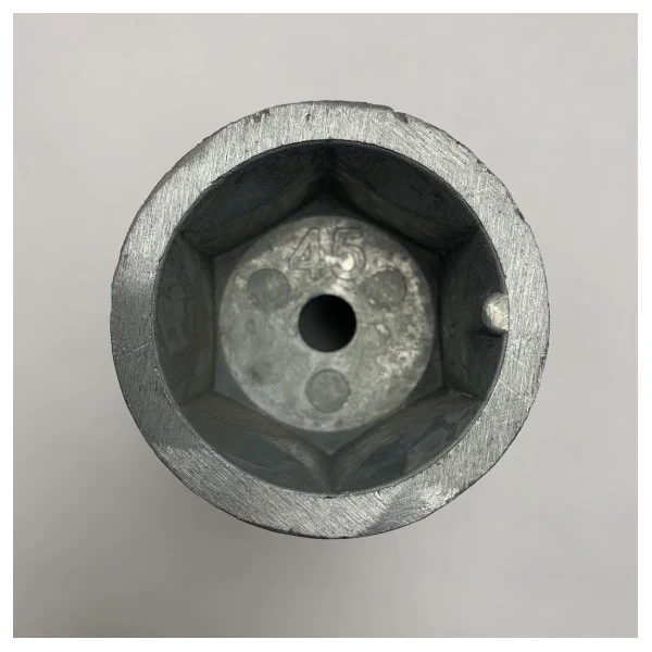 Anode en zinc Technoseal PRP-800404E pour arbre de 45 mm