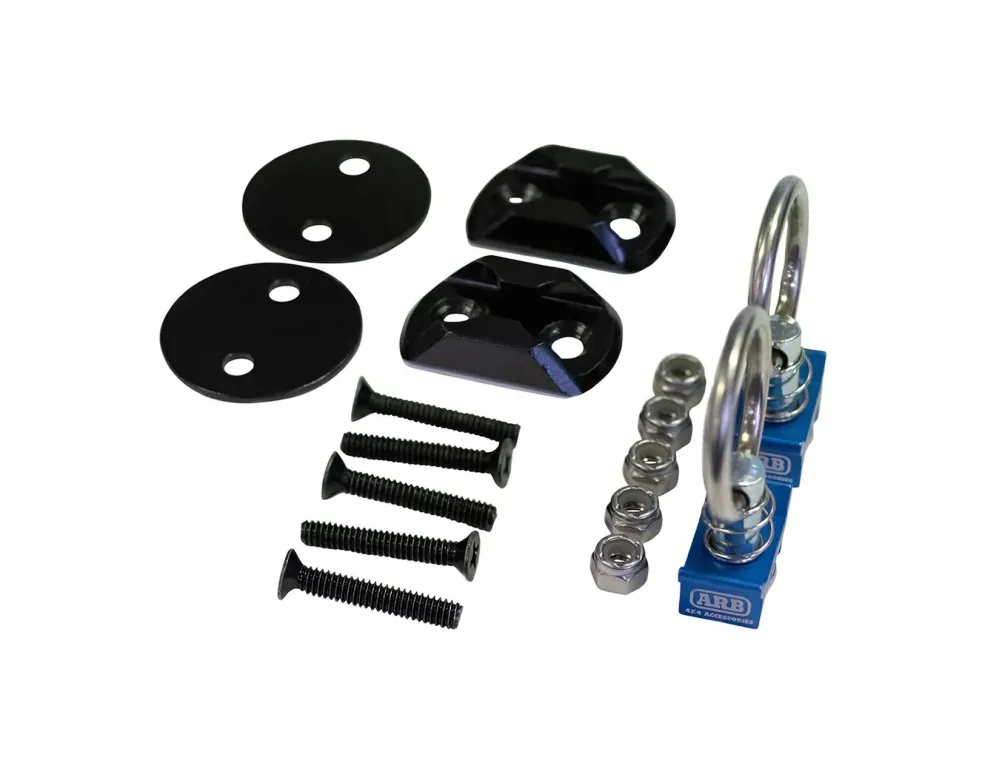 Kit de rails et anneaux d’arrimage ARB pour glacière jeu de 2
