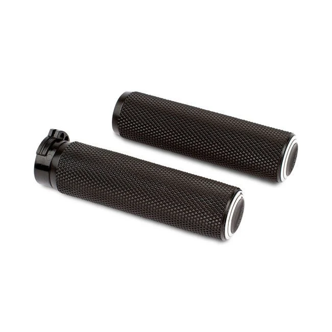 Arlen Ness Dual Ring Fusion Grips Noir HD