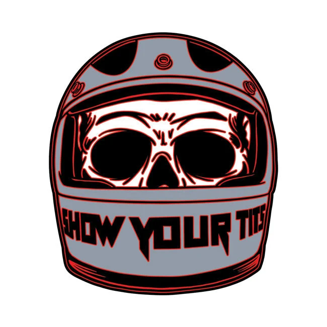 Autocollant Down-N-Out Show Your Helmet