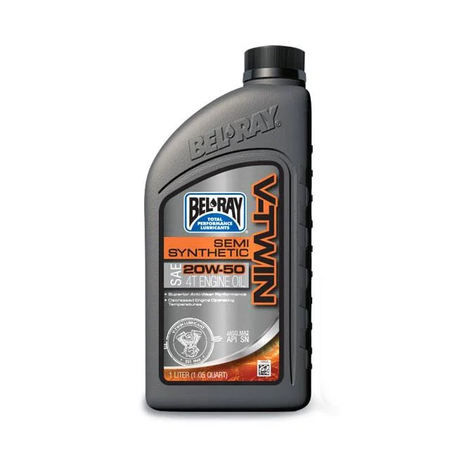 Bel-Ray V-Twin Motor Oil Semi-Synthetic 20W-50 1L