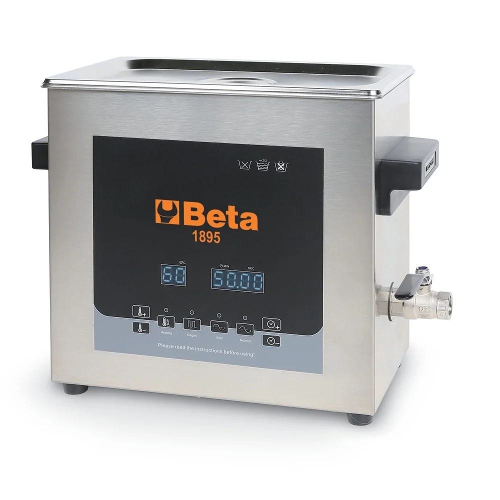 Bain à ultrasons 6lt avec panier de rechange (309372615) BETA UTENSILI