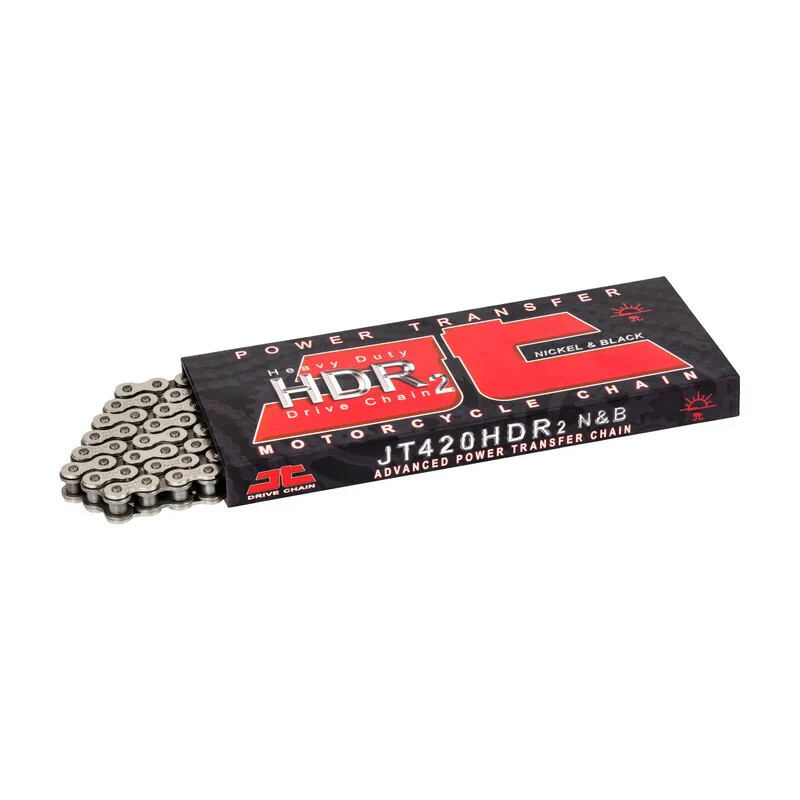 Chaîne de transmission JT DRIVE CHAIN 420 HDR 130m Bihr