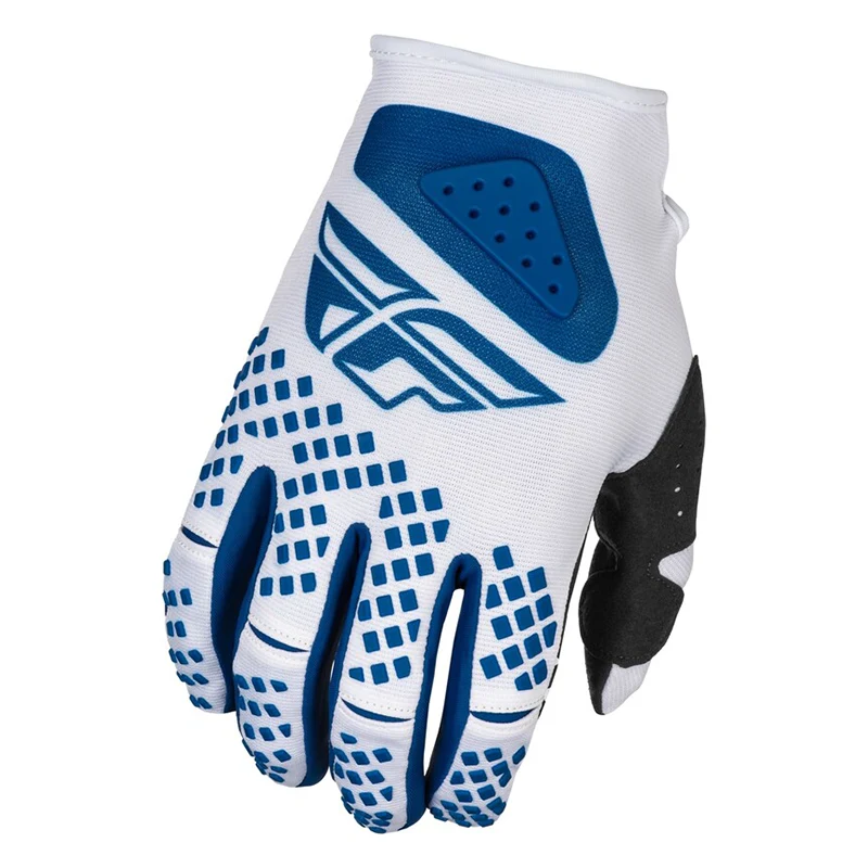 Gants FLY RACING Kinetic Center - blanc/navy 2025 bihr