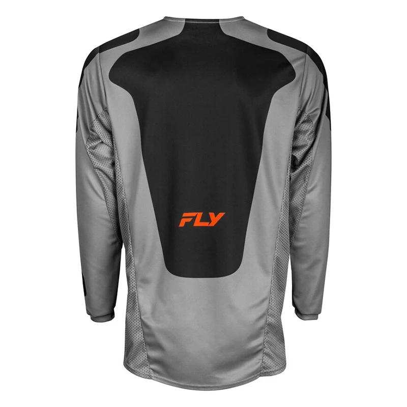 Maillot FLY RACING Kinetic SYM - gris/orange/noir 2025 bihr