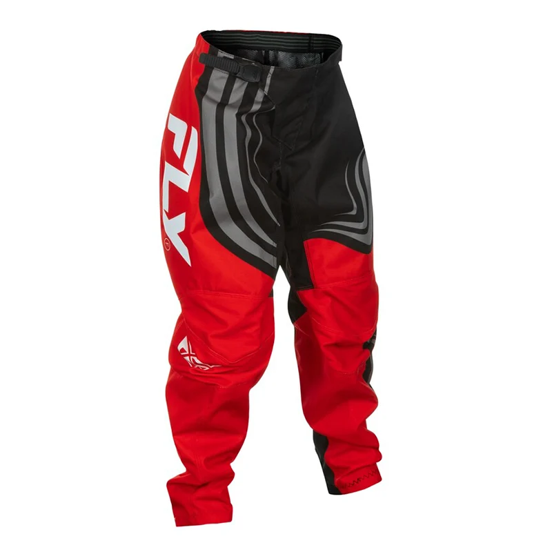 Pantalon enfant FLY RACING F-16 - noir/rouge/blanc 2025 bihr
