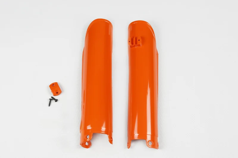 Protections de fourche UFO orange fluo Ktm/Gasgas/Husqvarna bihr