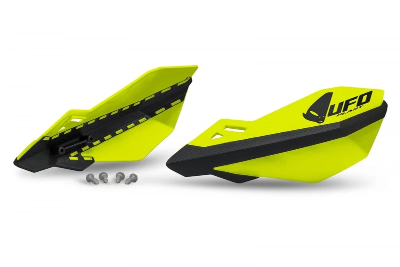 Protège-mains UFO jaune Husqvarna bihr