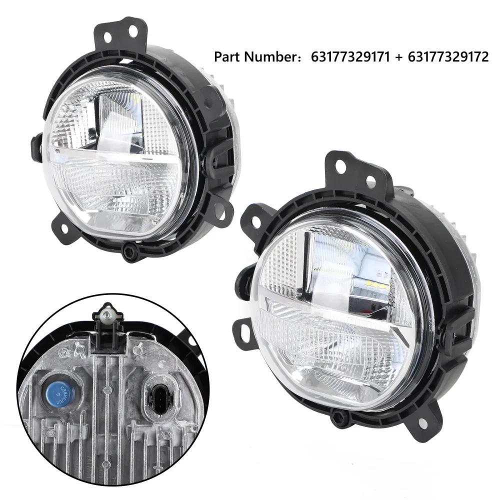 BMW MINI (F55) 2014/07-feu antibrouillard gauche/droit de pare-chocs avant 63177329171 63177329172