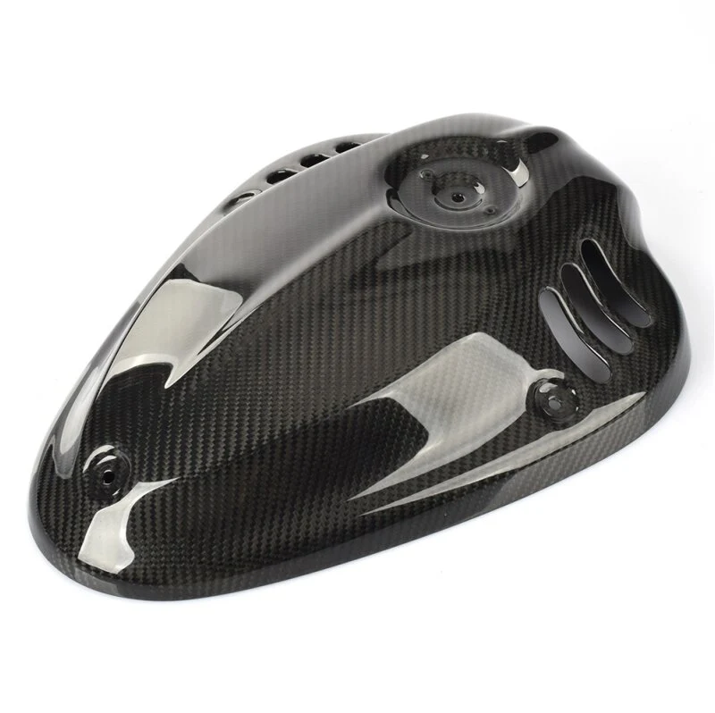 BMW R18 Cache moteur avant en fibre de carbone