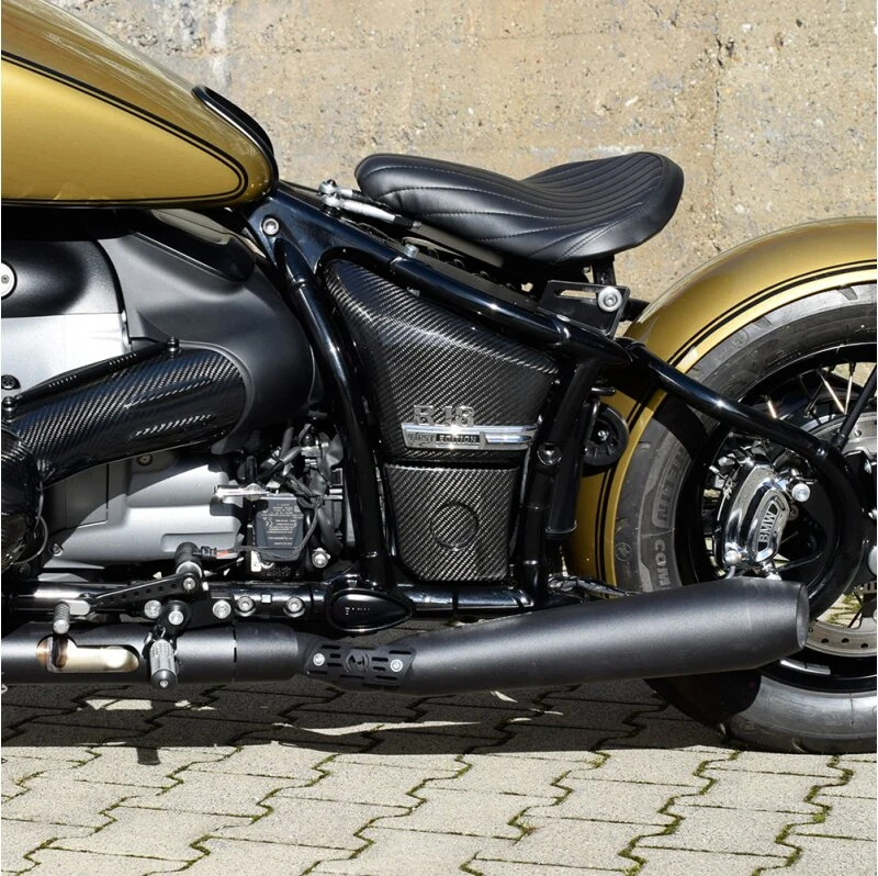 BMW R18 Caches latéraux, fibre de carbone