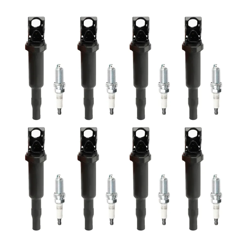 Bobine d'allumage + bougies d'allumage UF592 2012-2016 BMW M6 4.4L V8 8X 0221504470