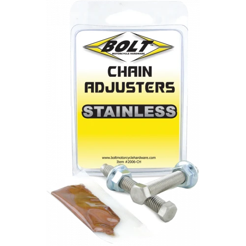 Boulons d'ajustement de chaîne et écrou BOLT HARDWARE