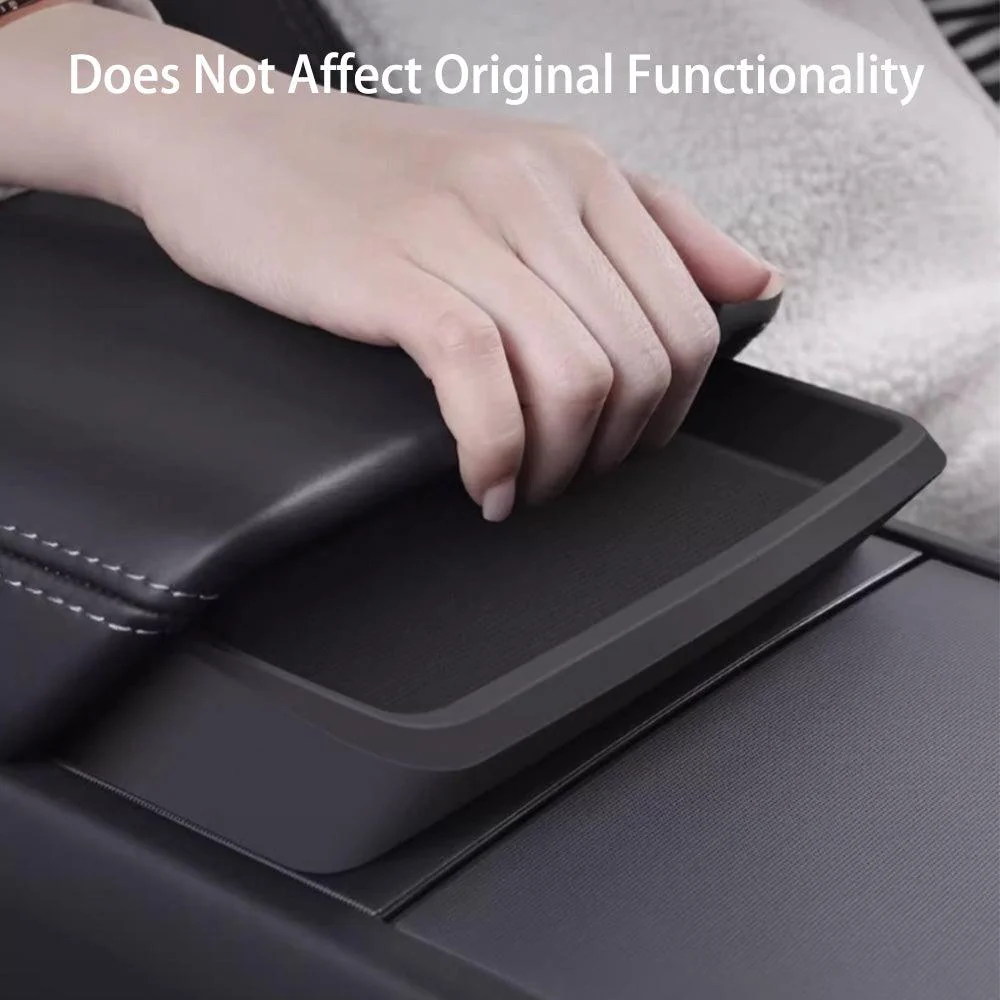 Boîte de rangement pour lunettes de soleil avec accoudoir central pour nouveau modèle Tesla Model Y Juniper 2025+