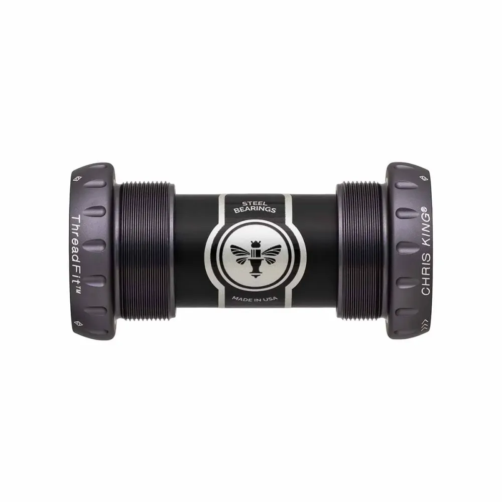 Boîtier de Pédalier CHRIS KING ThreadFit 24 68/73mm Céramique Noir Mat
