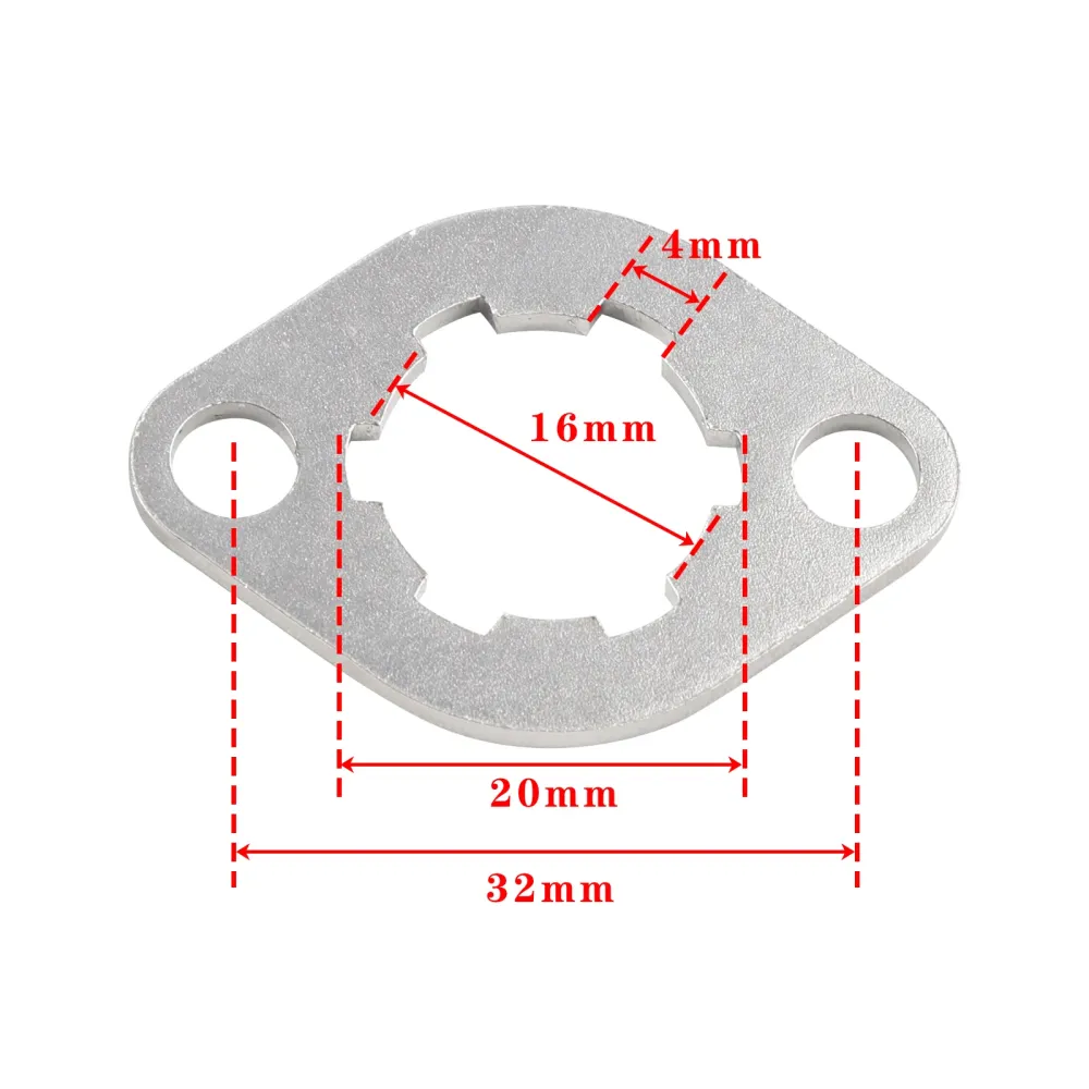 Boulons de verrouillage de plaque de retenue de pignon avant Yamaha WR 125 R 2009-2016 5D7E745600