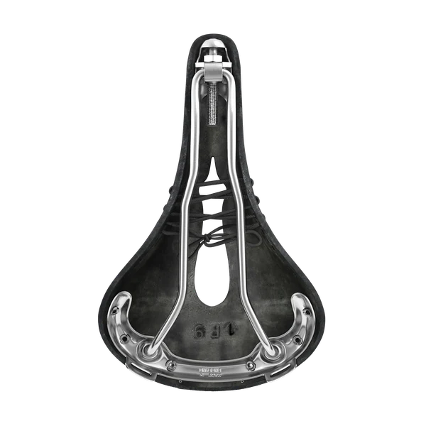 Brooks B17 Carved selle en cuir homme noir