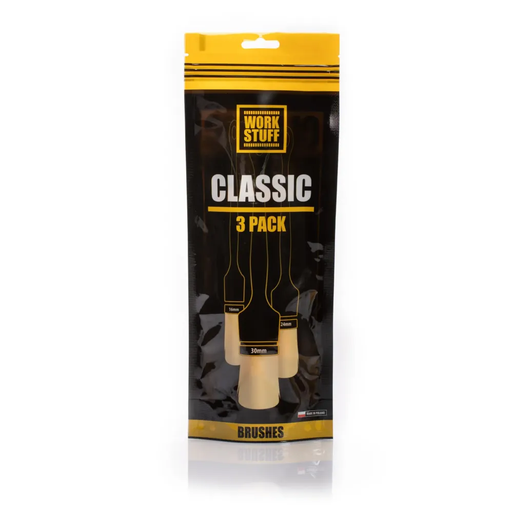 Brosse de détail WORK STUFF « Classique » (lot de 3)