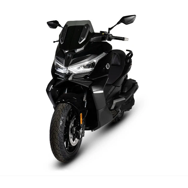 Bulle sport Vogue SR4 MAX 350 >23 - fumé foncé Malossi