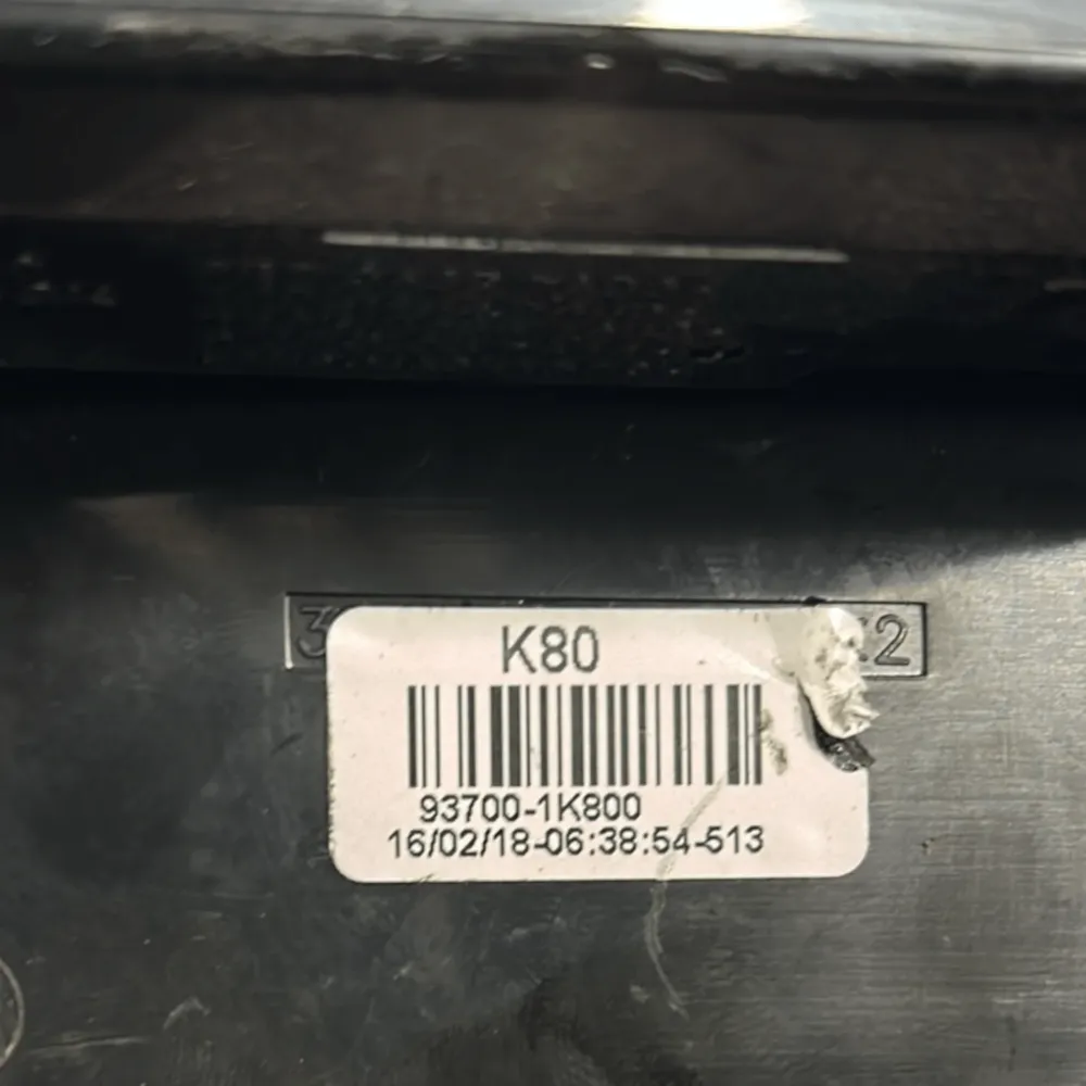 4 Button Arrow + Hyundai IX20 Hourly Affichage (2010-2019) COD: 93700-1K800