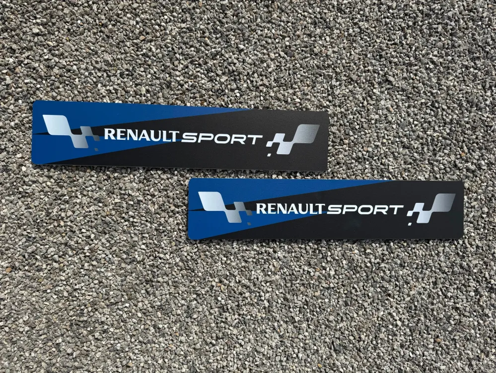 Caches Plaques Renault Sport–Édition Exclusive