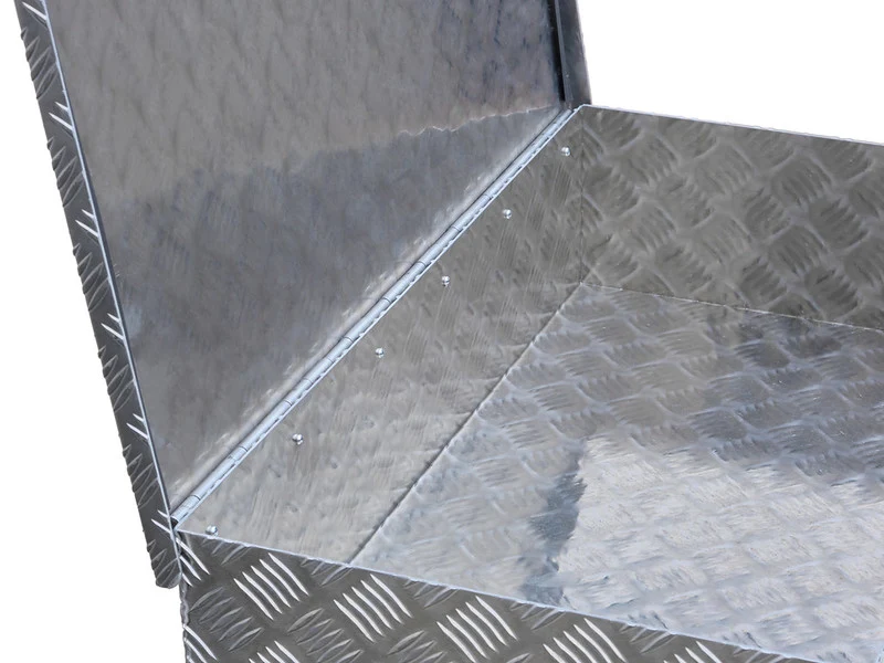 Caisse à outils en aluminium pour la remorque Barthau , type TP