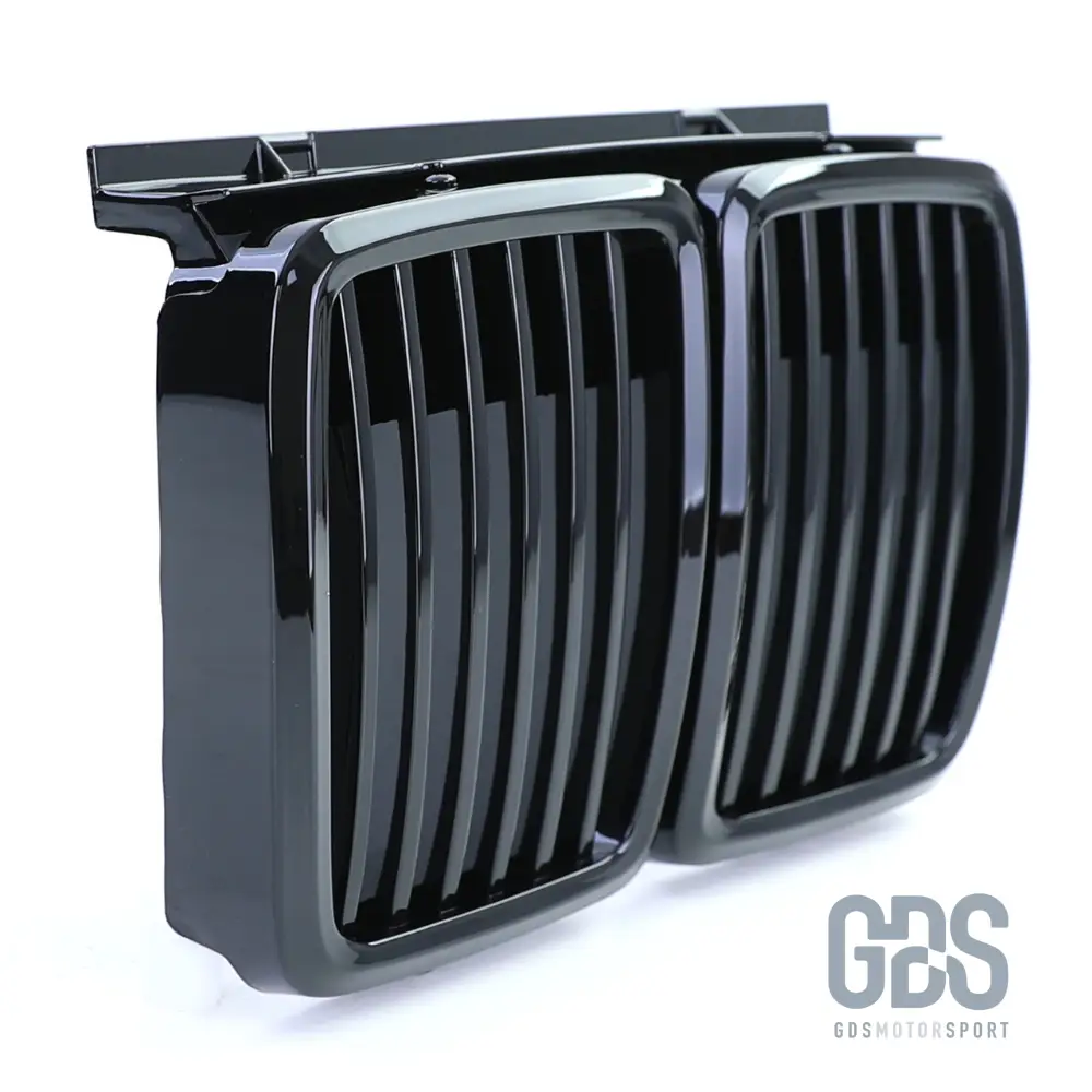 Calandre Noir Brillant pour BMW E30 (1982-1994)