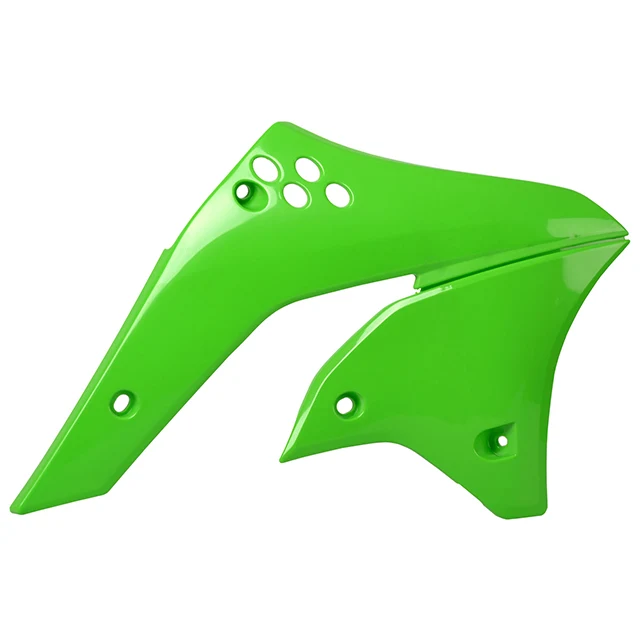 Capots de radiateur KX250F 06-08 Polisport - vert 05