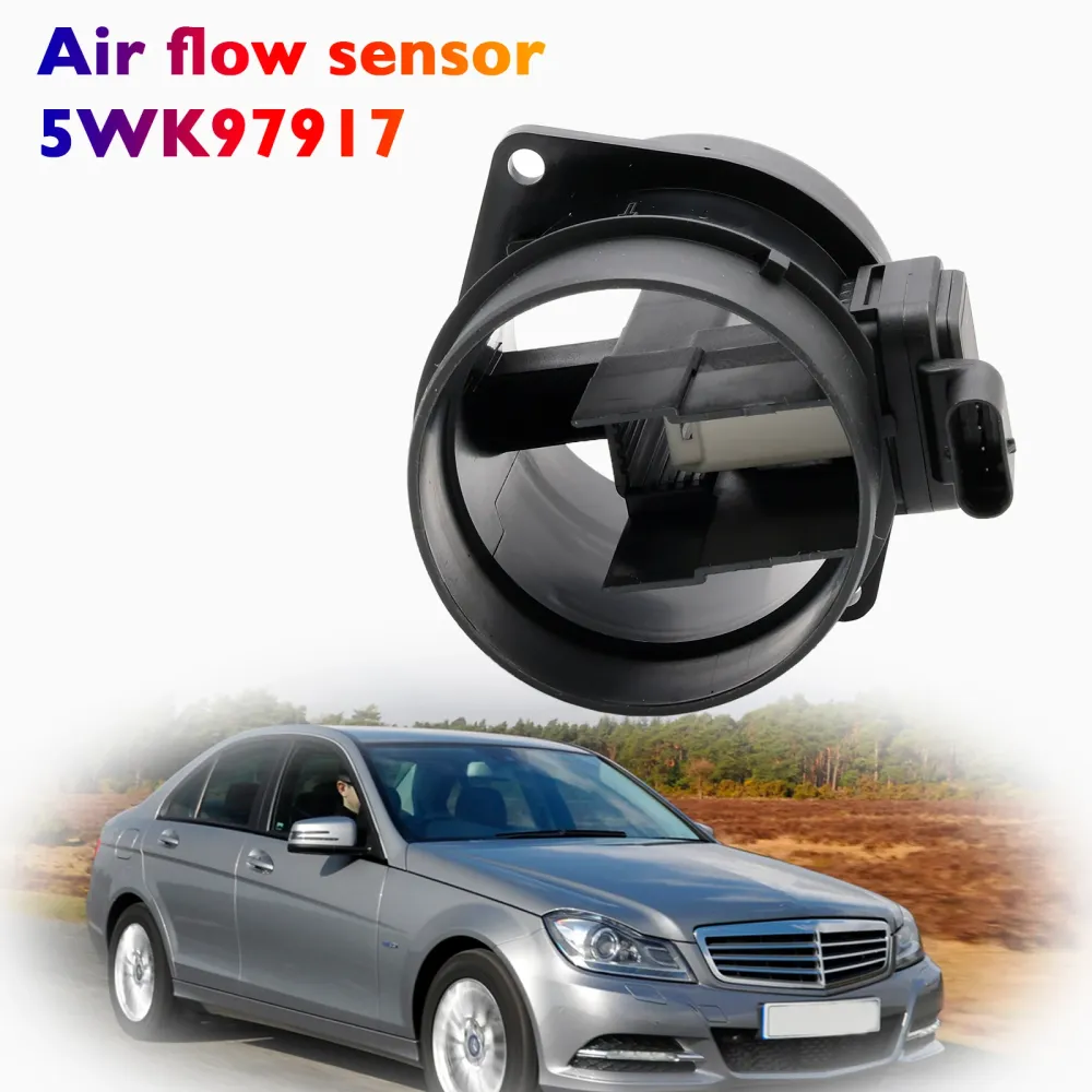 Capteur de débitmètre d'air massique 5WK97917 pour Mercedes W204 W212 Sprinter X204 2007-2014