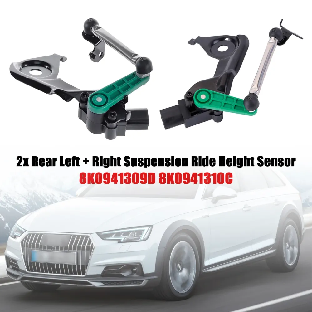 2x capteur de hauteur de suspension 8K0941309D 8K0941310C pour Audi A4 A5 2007-2015