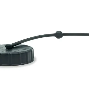 Capuchon d'Entrée d'Eau Potable Bayonnette Noir Résistant UV Impact Certifié IAPMO NSF CSA avec Attache