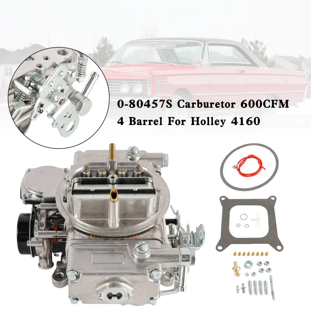 Carburateur Mercury Cyclone 427/7L V8 600CFM 4 barils 0-80457S 80457SA 1965
