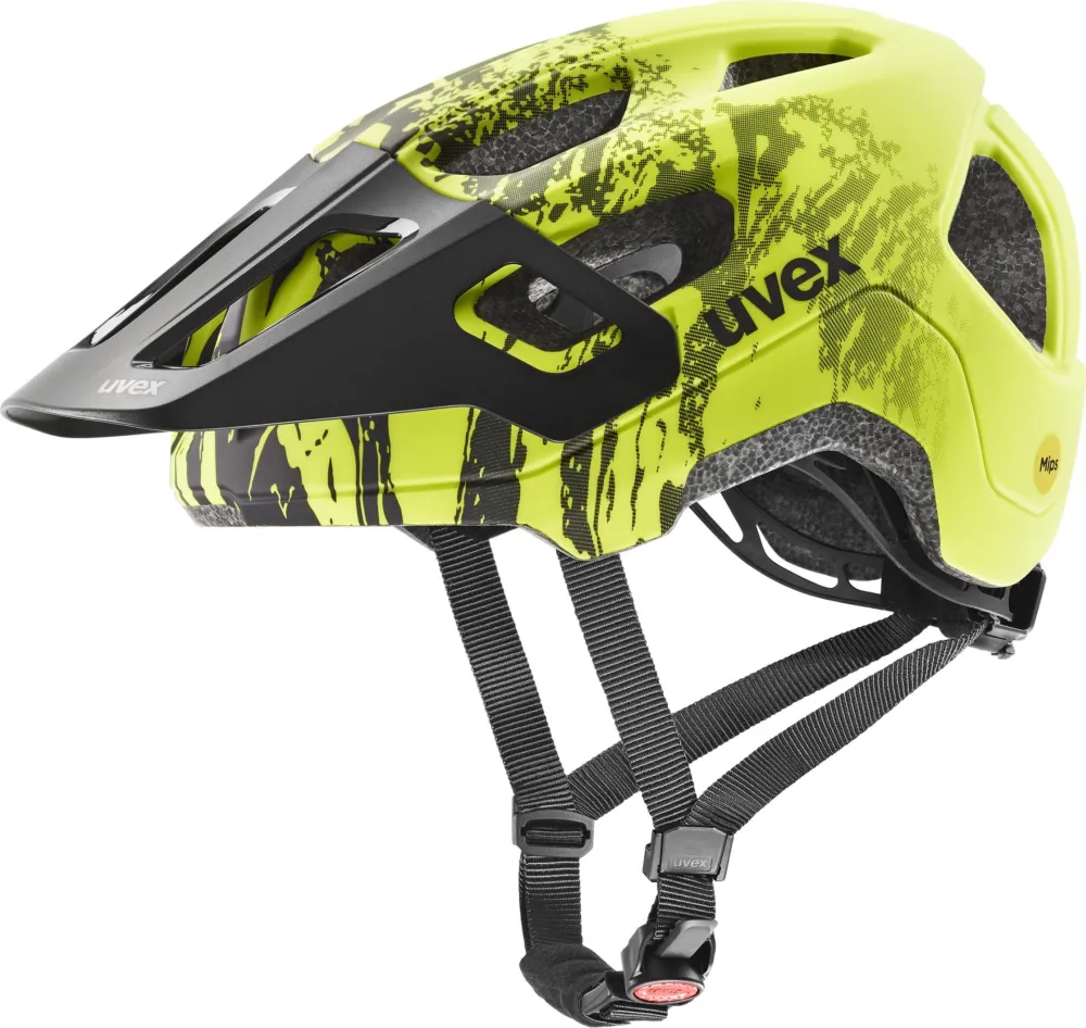 Casque enfant uvex React Jr. Mips Lime - Black