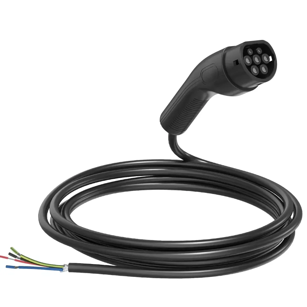 Câble d'extension Premium Type 2 pour chargeurs de véhicules électriques IEC 62196-Compatibilité universelle