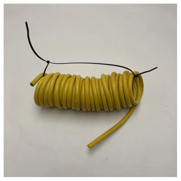 Câble spiralé marin flexible de haute qualité 4x2.5mm� - 5m résistant aux UV et à l'eau salée