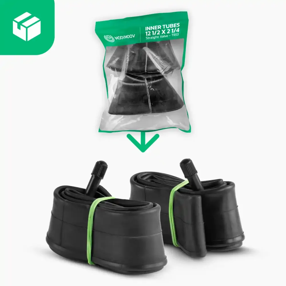 Chambre à air 12 pouces - Pour pneu de 12x1.75 à 12x2.125 - Valve Schrader