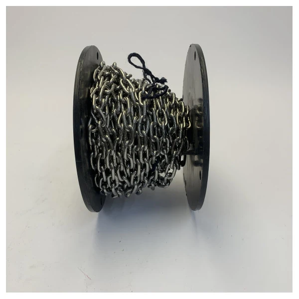 Chaîne d'ancre galvanisée Talamex DIN766 4 mm