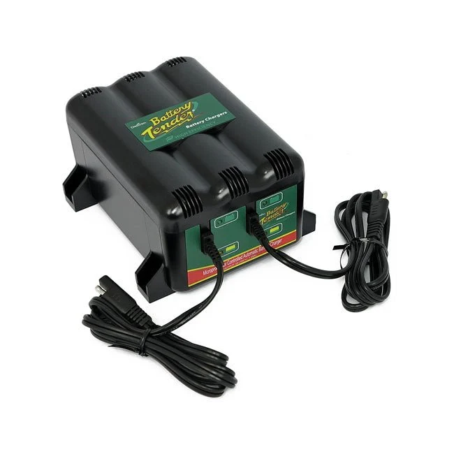 Chargeur de batterie 2 banques Battery Tender Plus - Chargeur 1,25A