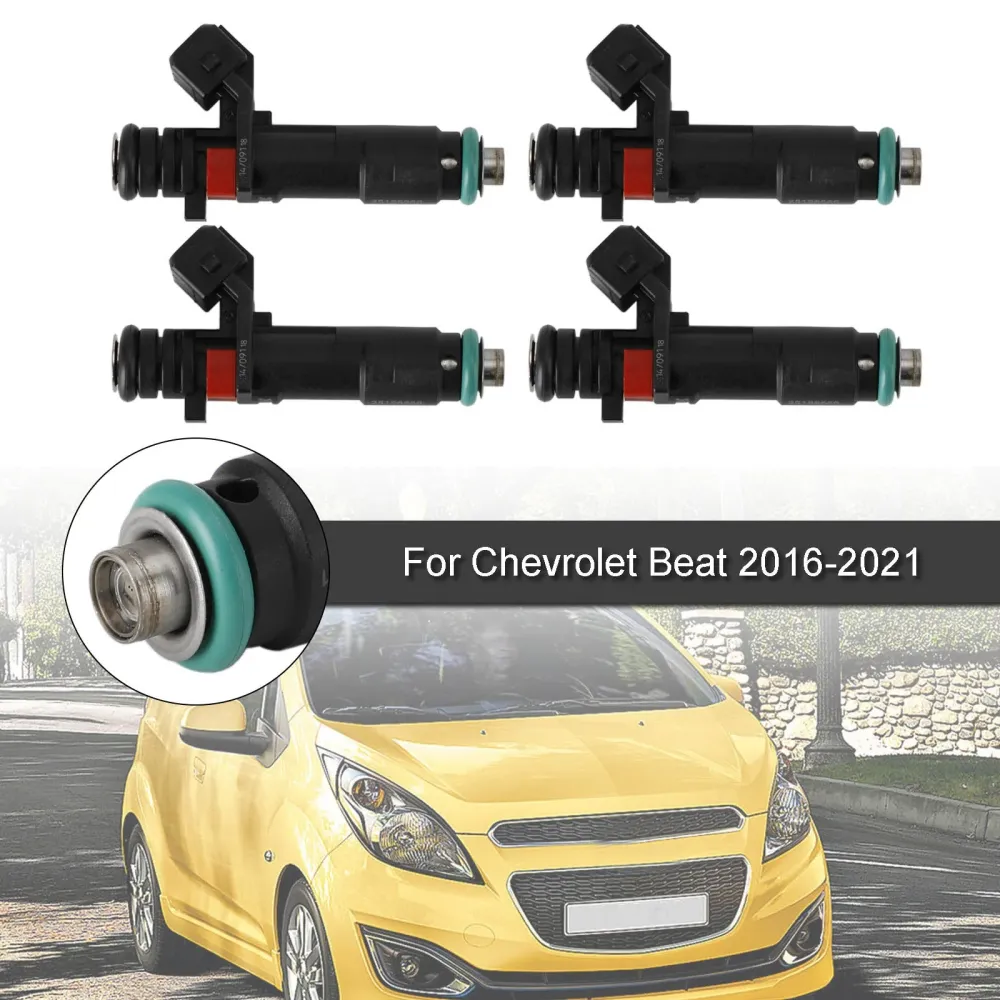 Chevrolet Spark 2011-2015 1.2L L4 INJ675 4 pièces injecteurs de carburant 96800843