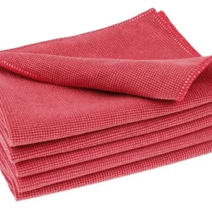 Chiffon microfibre Rouge 40x40