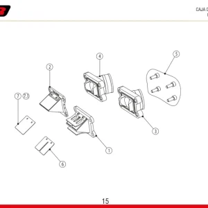 Clapet GCR / GCR reed valve