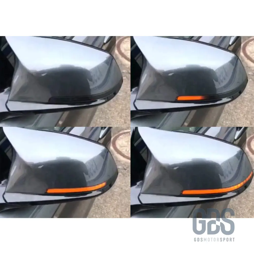 Clignotants répétiteurs LED Dynamique pour BMW Série 3 F30 / F31 Fumé noir