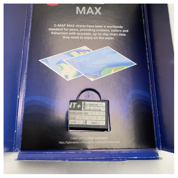 C-MAP MAX Wide M227 Carte de navigation marine du Nord-Ouest de l'Europe