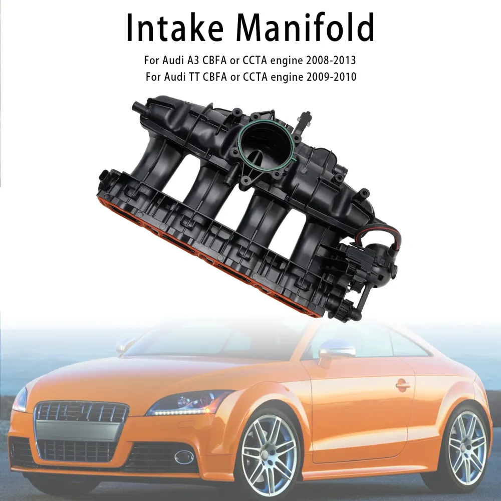 Collecteur d'admission d'air pour moteur Volkswagen Beetle CBFA ou CCTA 2012-2013 06J133201BD