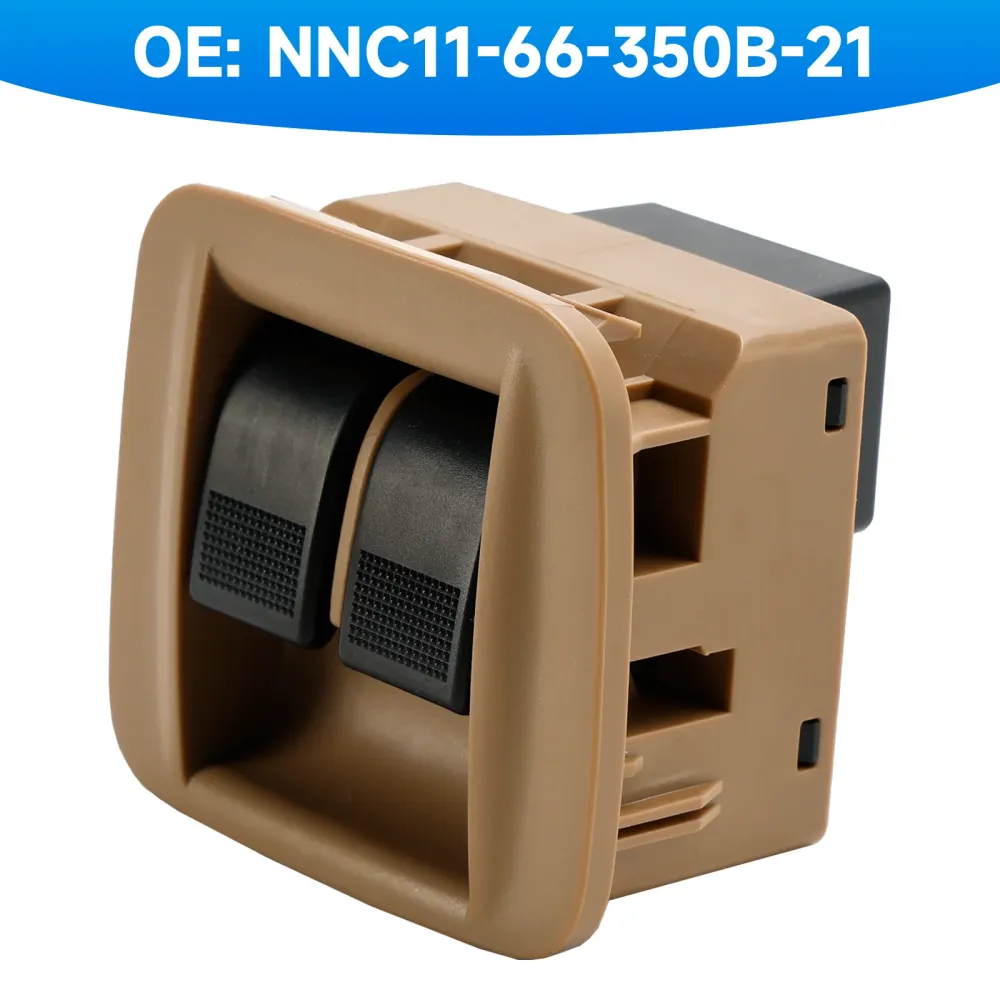 Commutateur de fenêtre électrique de console centrale Mazda Miata 1998-2000 NC11-66-350B-21
