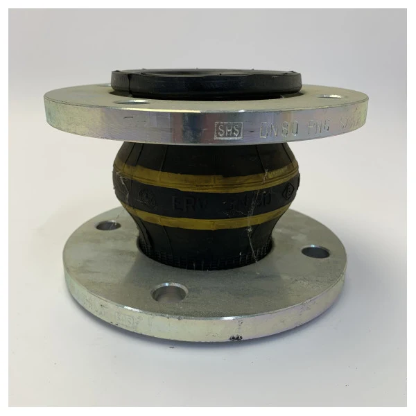 Compensateur en caoutchouc SHS DN80 PN6 Lien d'expansion flexible