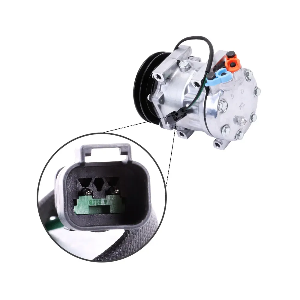 Compresseur /C 1PK 24V 259-7245 CA2597245 189-2746 pour Carterpillar CAT 308D 314DCR