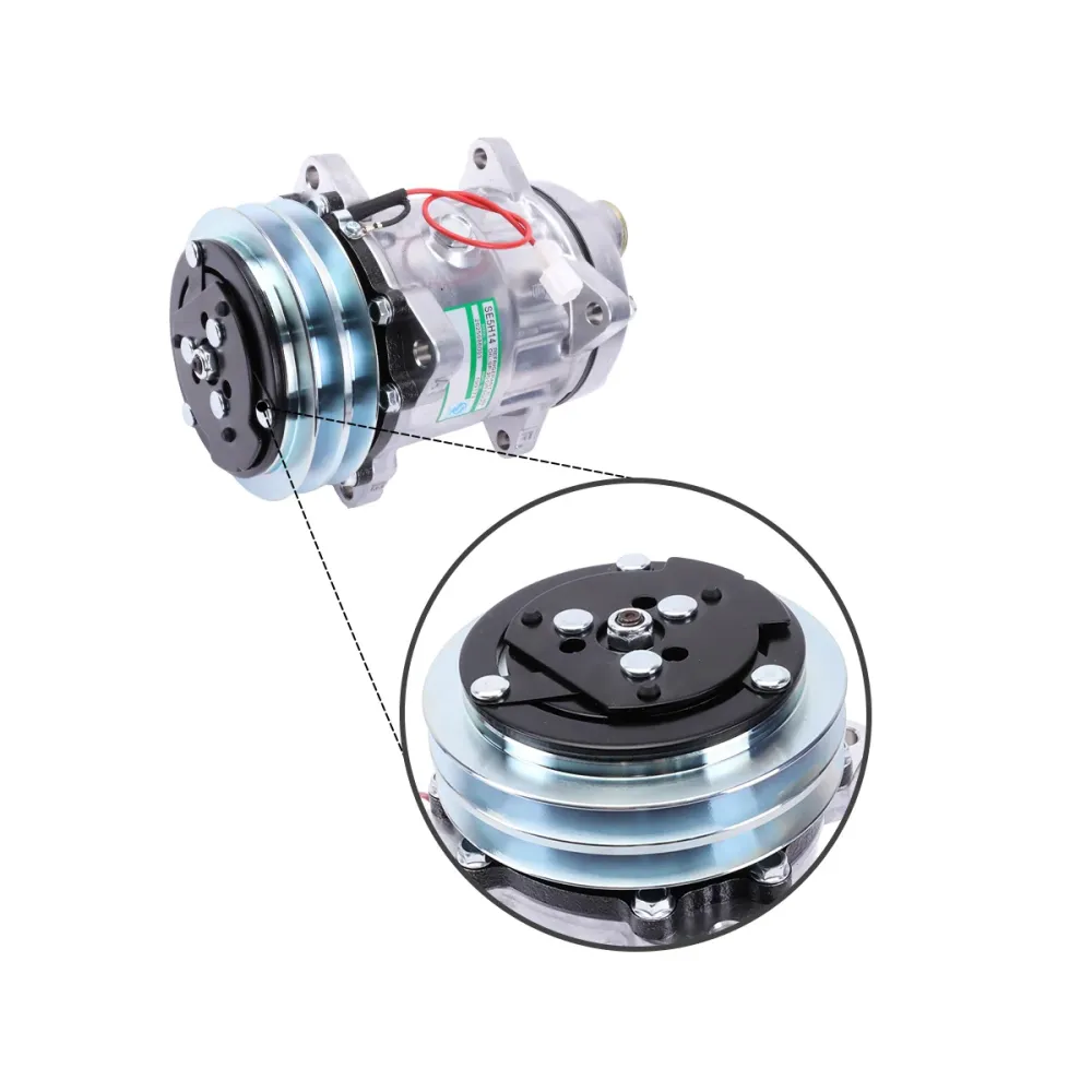 Compresseur /C 2PK 12V 3712528M2 3782613M2 pour tracteur Massey Ferguson 375 383