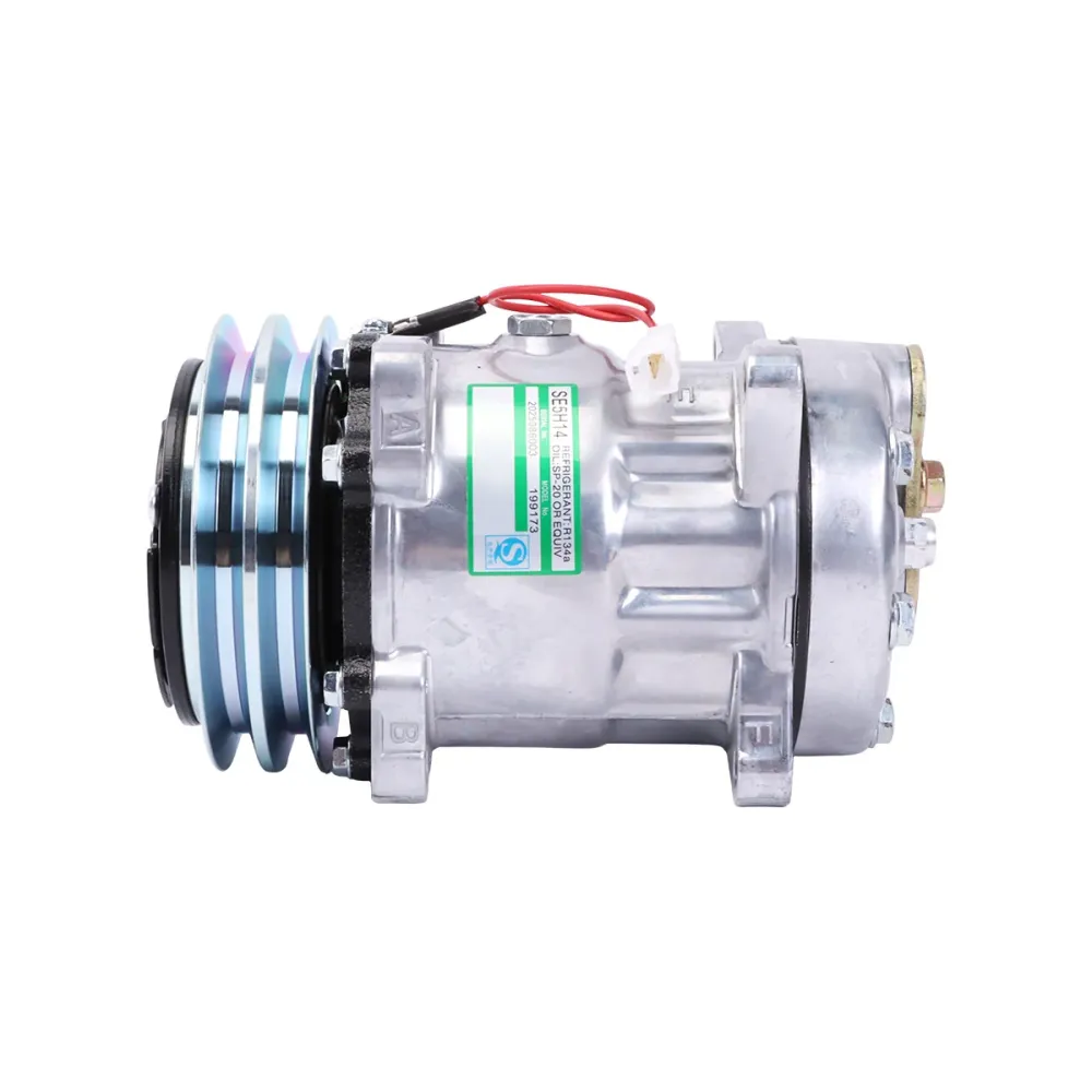 Compresseur /C 2PK 12V 3712528M2 3782613M2 pour tracteur Massey Ferguson 375 383