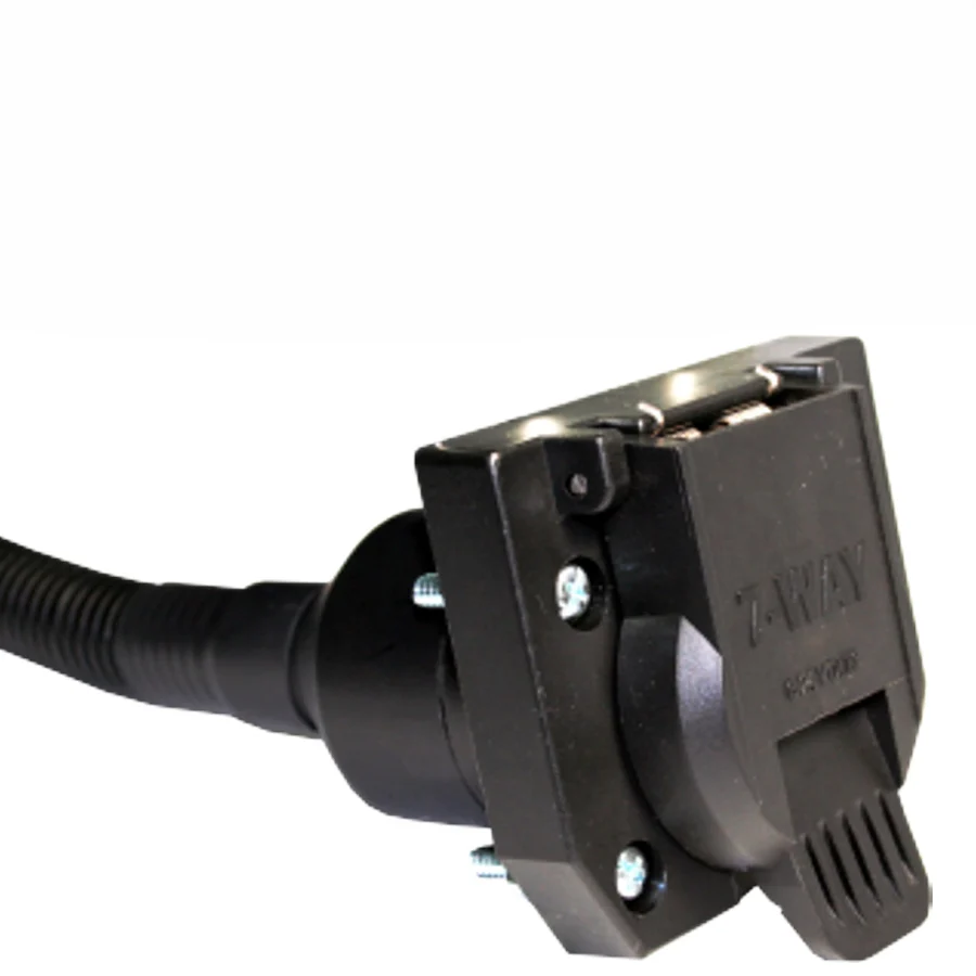 Connecteur remorque 7 brins HD avec câble 5 pieds